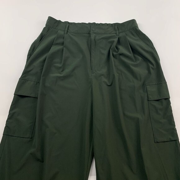 TALL Gap Fit Mistletoe Green Adjustable Leg Run Around Pant LT - Picture 2 of 10